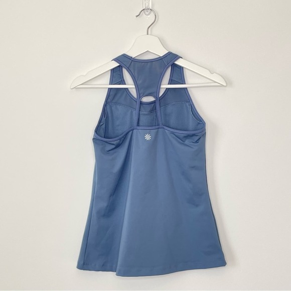 ATHLETA | Spiral Support Tank | Blue-gray | S - Picture 4 of 5